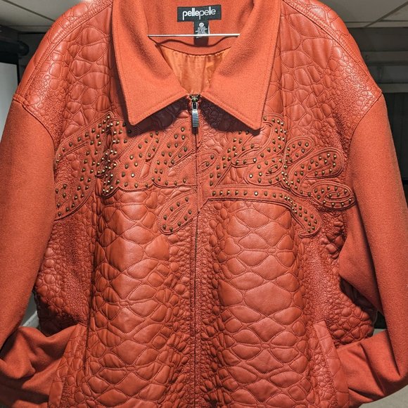 Pelle Pelle Leather Jacket sz 5xl - Picture 5 of 5